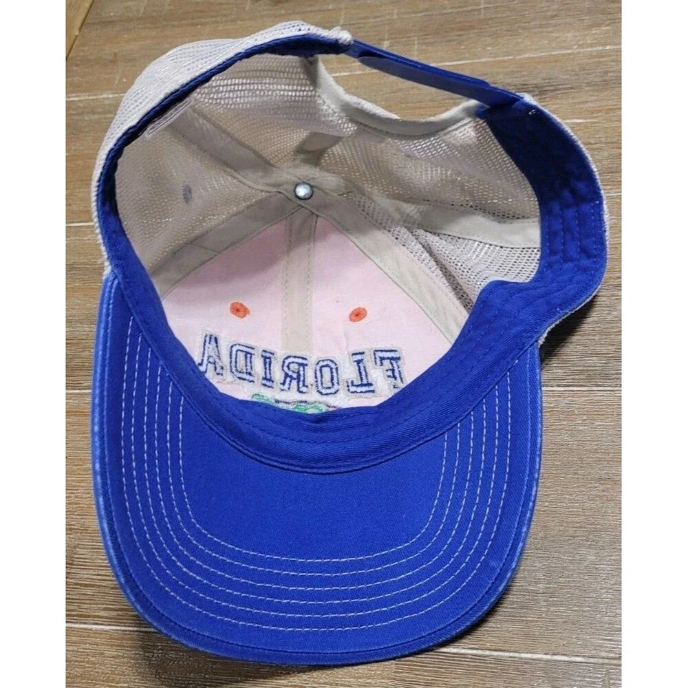 Florida Gators Truckers Hat Mesh Snapback Orange White Blue UF Captivating NCAA